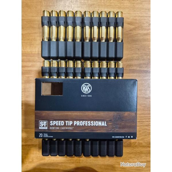Lot de 26 balles RWS Speed Tip Pro 338 Lapua Magnum