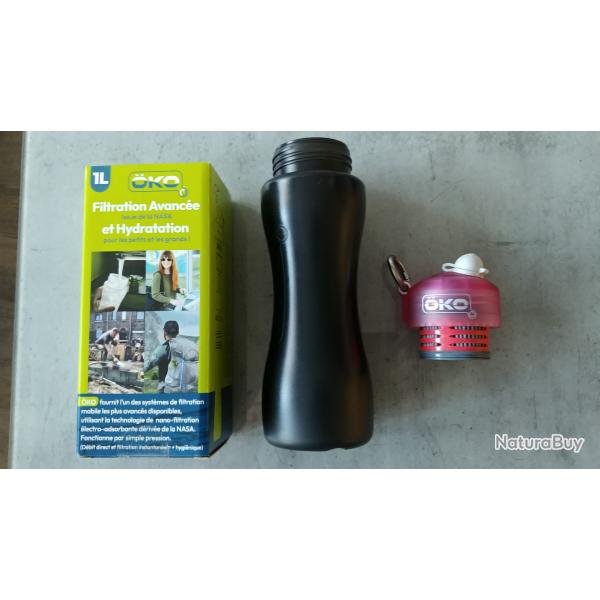 GOURDE FILTRANTE - BLACK TACTICAL - �KO - 1 l - NEUVE