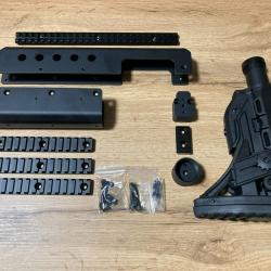 Kit de carrosserie tactique pour Huben GK1 & GK1 Mini/Shorty, fabriqu&eacute; &agrave; 100 % en aluminium!