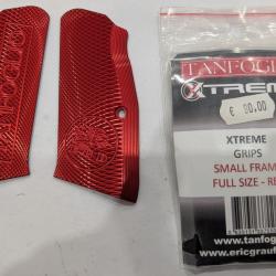 Plaquettes XTREME pistolet Tanfoglio Rouge Sf full size