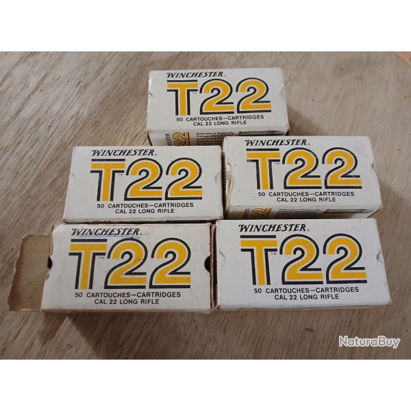Cartouches 22 lr T22