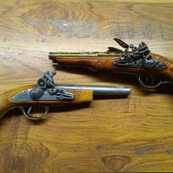 Lot pistolets Napol&eacute;on denix