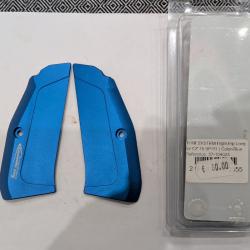 Plaquettes TONY SYSTEM pour pistolet CZ75 sp01 bleues