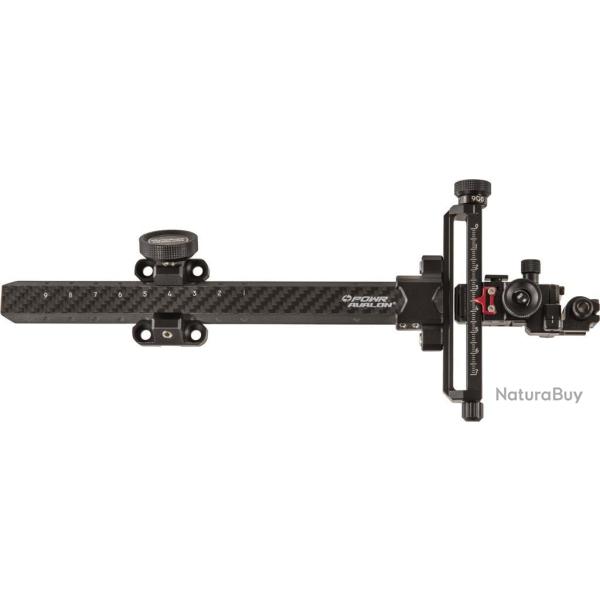 Viseur pour arc � poulies Avalon Powr carbone RH 9 Pouces