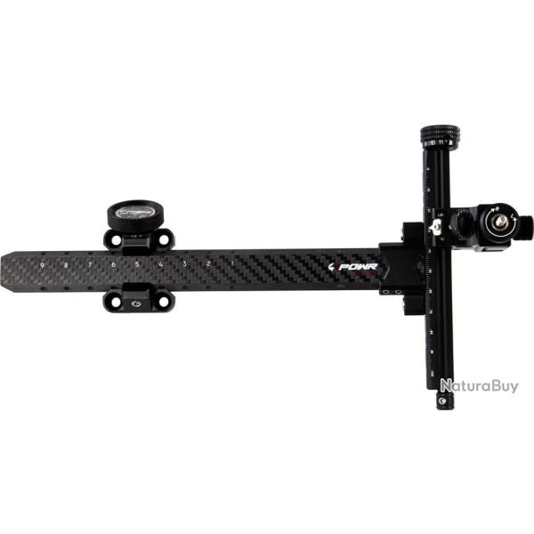 Viseur pour arc Avalon Powr DLX barre Carbone LH Noir