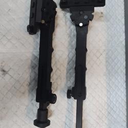 Bipied r&eacute;glable 7,5-9 pouces compatible M-LOK - Stable, robuste et l&eacute;ger