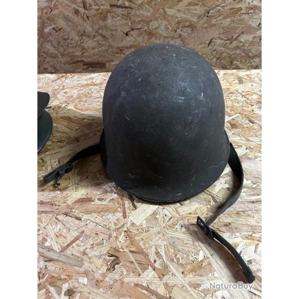 Casque lourd fran�ais   - mod�le type US M1 WW2
