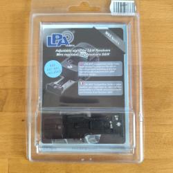 Hausse r&eacute;glable LPA avec rail Picatinny pour Smith & Wesson (WXT0407)