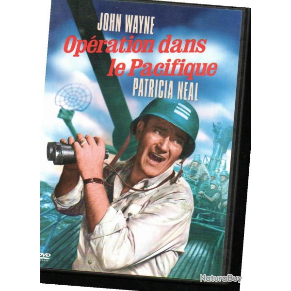 op�ration dans le pacifique , john wayne dvd sous-marin us navy, u-boat patricia neal ,