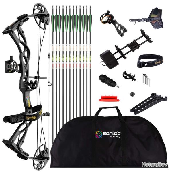 Arc � poulie Sanlida Dragon X9 Black