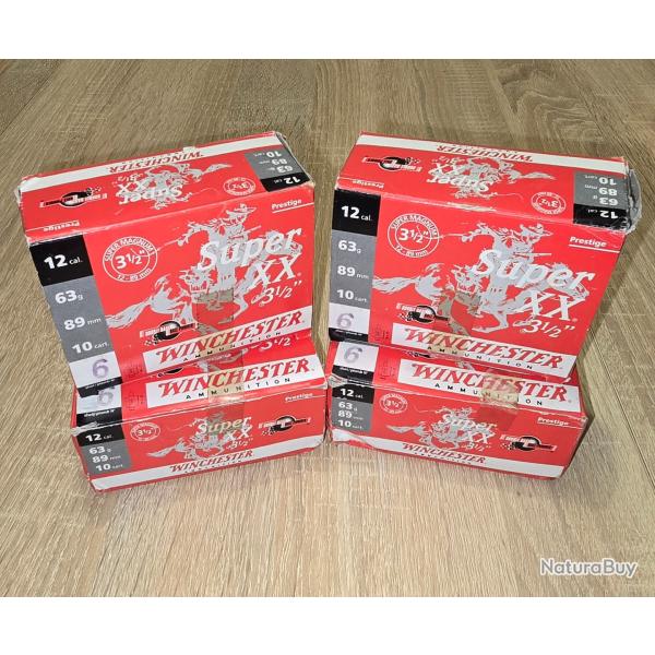 Lot Winchester Super XX 12/89 63g Plb.6