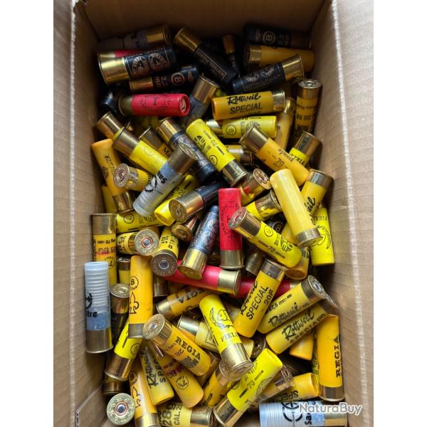 Lot 188  cartouches calibre 20