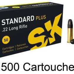 Cartouches SK Standard Plus cal. 22 LR x 500