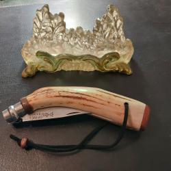 Couteau Opinel Custom m&eacute;li-m&eacute;lo cerf bois pr&eacute;cieux