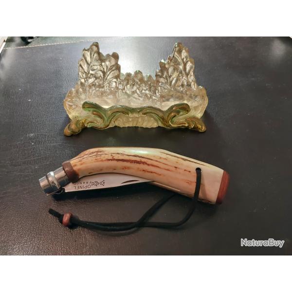 Couteau Opinel Custom m�li-m�lo cerf bois pr�cieux