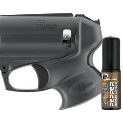 PIST PGS II KIT BLACK P2P AVEC LAMPE 200 LUMENS INTEGREE ET BOMBE AU POIVRE 11ML
