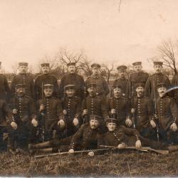 CPA - photo D'un groupe de soldats allemands -N&deg;7526
