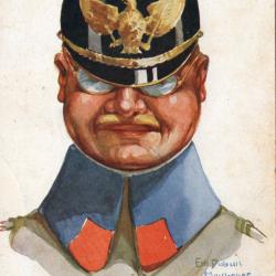 CPA - Officier d'infanterie allemand  -N&deg;7528