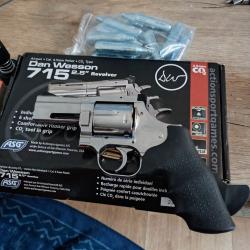 Dan wesson 715 2,5 revolver co2