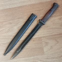 Ba&iuml;onnette 98K, fourreau KM.