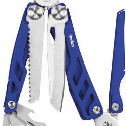 Pince Multifonction Nextool Flagship Pro Lame Acier 420J2 Manche Acier Bleu Etui Nylon NTL20284