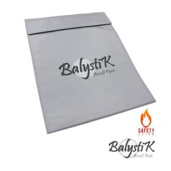Sac ignifug&eacute; pour batterie LiPo taille L - Balystik