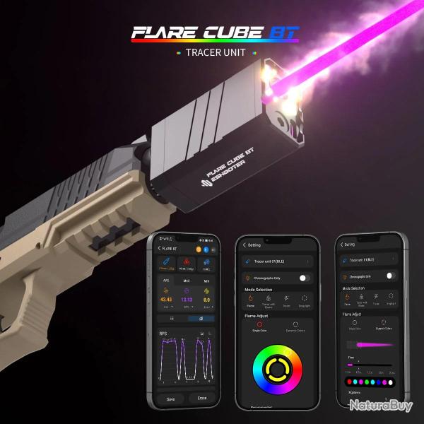 Tracer Unit Flare Cube BT - E-Shooter