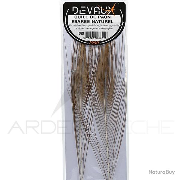 Quill de paon �barb�s DEVAUX naturel