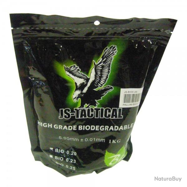 Bille biod�gradable en sachet de 1KG - JS-Tactical 0.20g