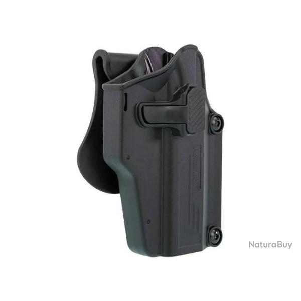 Holster universel Per-Fit - Amomax Droitier, Noir