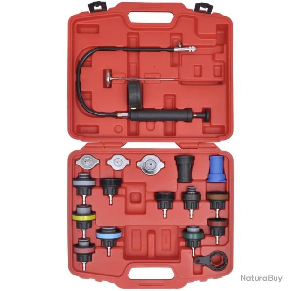Kit de testeur de pression du radiateur 18 pi�ces 02_0004269
