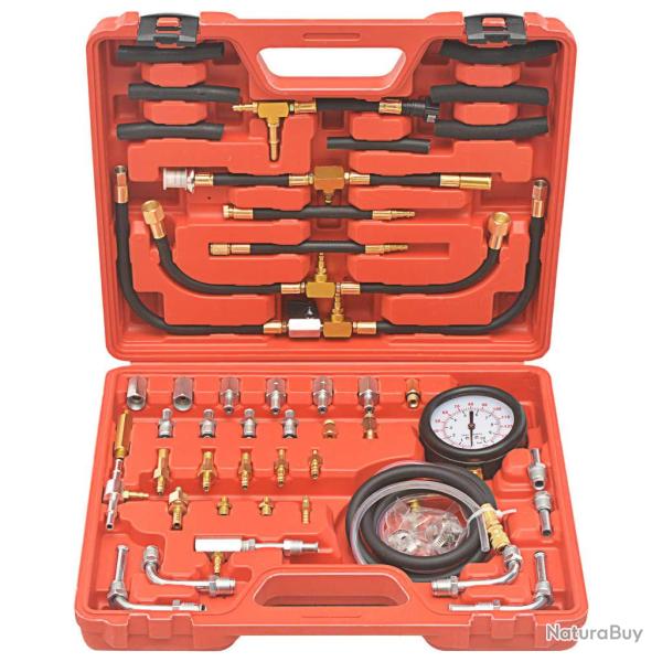 Kit de testeur de pression d'injection de carburant kit d'outils pour voitures v�hicules camions ga