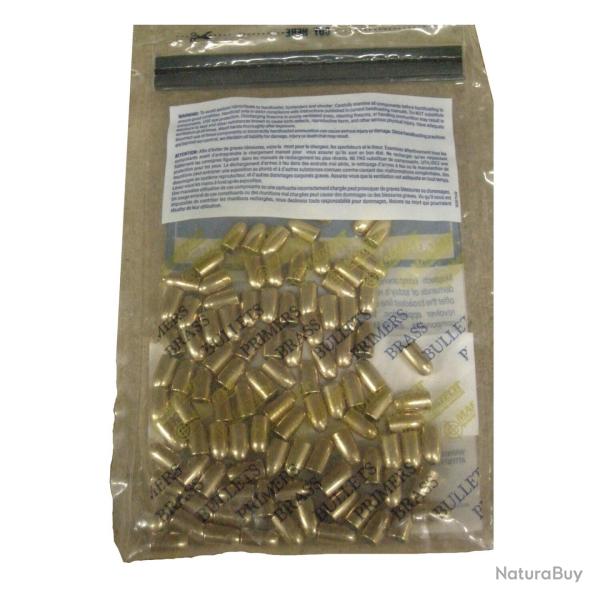 .251 (6,35mm) FMJ 3,2g/50grs. (Calibre: .251 (6,35 mm))