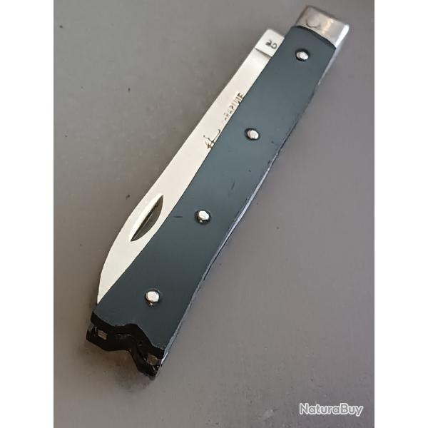 ANCIEN COUTEAU QUEUE DE POISSON, PARAPLUIE � L'�PREUVE, THIERS, XX�me, manche RHODO�D.