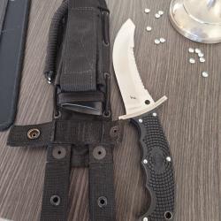 couteau spyderco warior h1 knife neuf