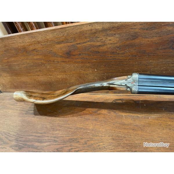 RARE Fusil Juxtapos� Crosse Borgne A.Chapu Calibre 12/70