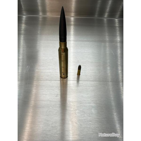 Munition 408 cheytac collection inerte ogive molicoater