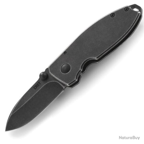 Couteau pliant CRKT "Squid" manche acier 2490KS.CR