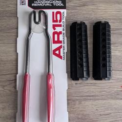 Garde main Type M4 pour AR15 avec outil de montage