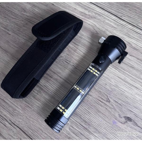 Lampe tactique multifonctions avec �tui