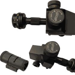 DIOPTRE TBE WALTHER + GUIDON TUNEL + IRIS COULEUR 0.6 / .5