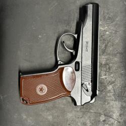 Pistolet Borner PMX billes d'acier 4,5 culasse fixe