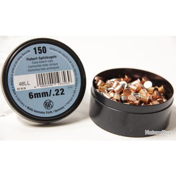 Munitions tir de loisir, 22LR, Plombs 4,5mm et 9mm Flobert  Munitions - Balles 22LR