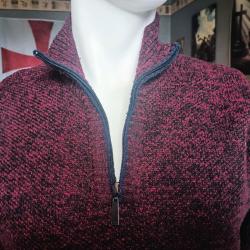 Pull Sweat camionneur doubl&eacute; polaire XL Pull-Over Tricot avec peti d&eacute;faut voir photos et description