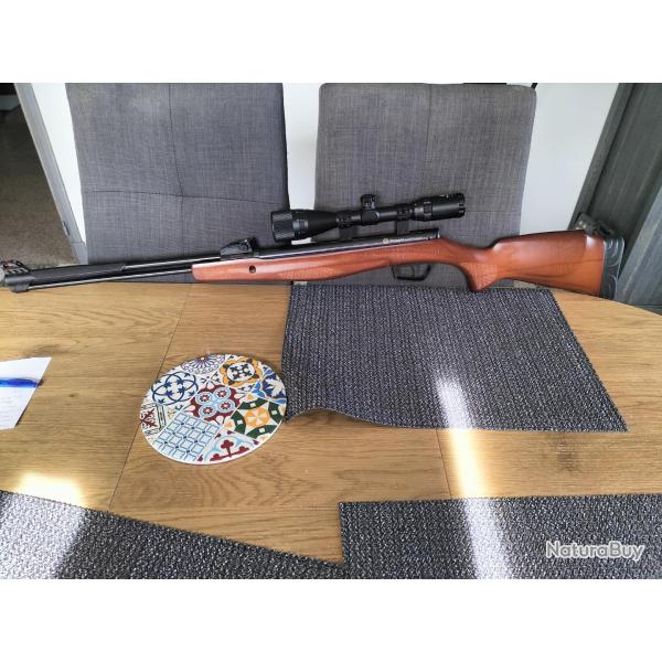 Carabine � plomb stoeger avec lunette de pr�cision stoeger, 19,9 joules