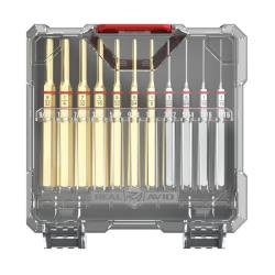 REAL AVID SET STANDARD CHASSE GOUPILLE 11 PCS LAITON ET ACIER