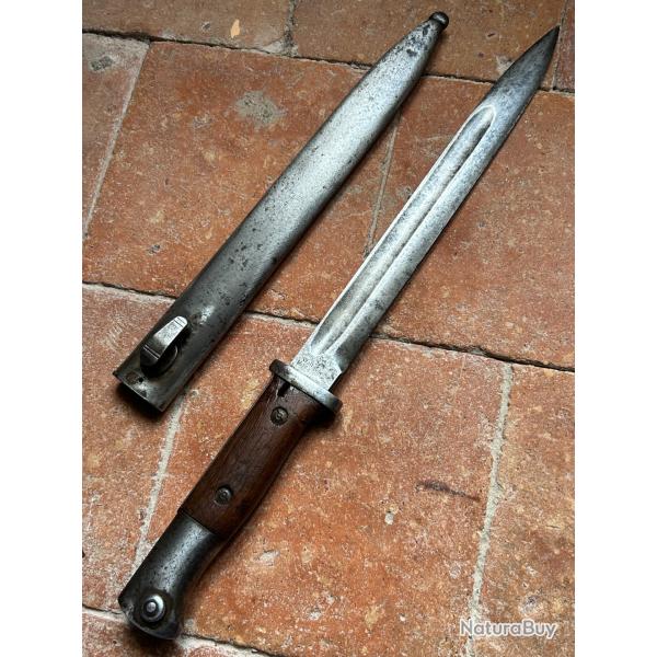 Ba�onnette allemande 1884-98 2eme type - WW1