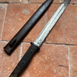 Ba&iuml;onnette allemande KS98 de parade - WW1