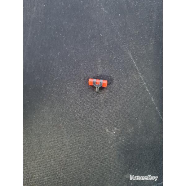 Guidon en fibre optique rouge � visser