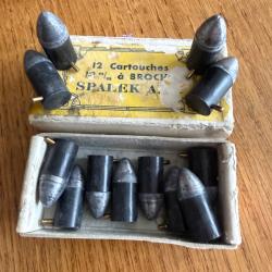 12 balles &agrave; broches 12 mm spark arms avec boite